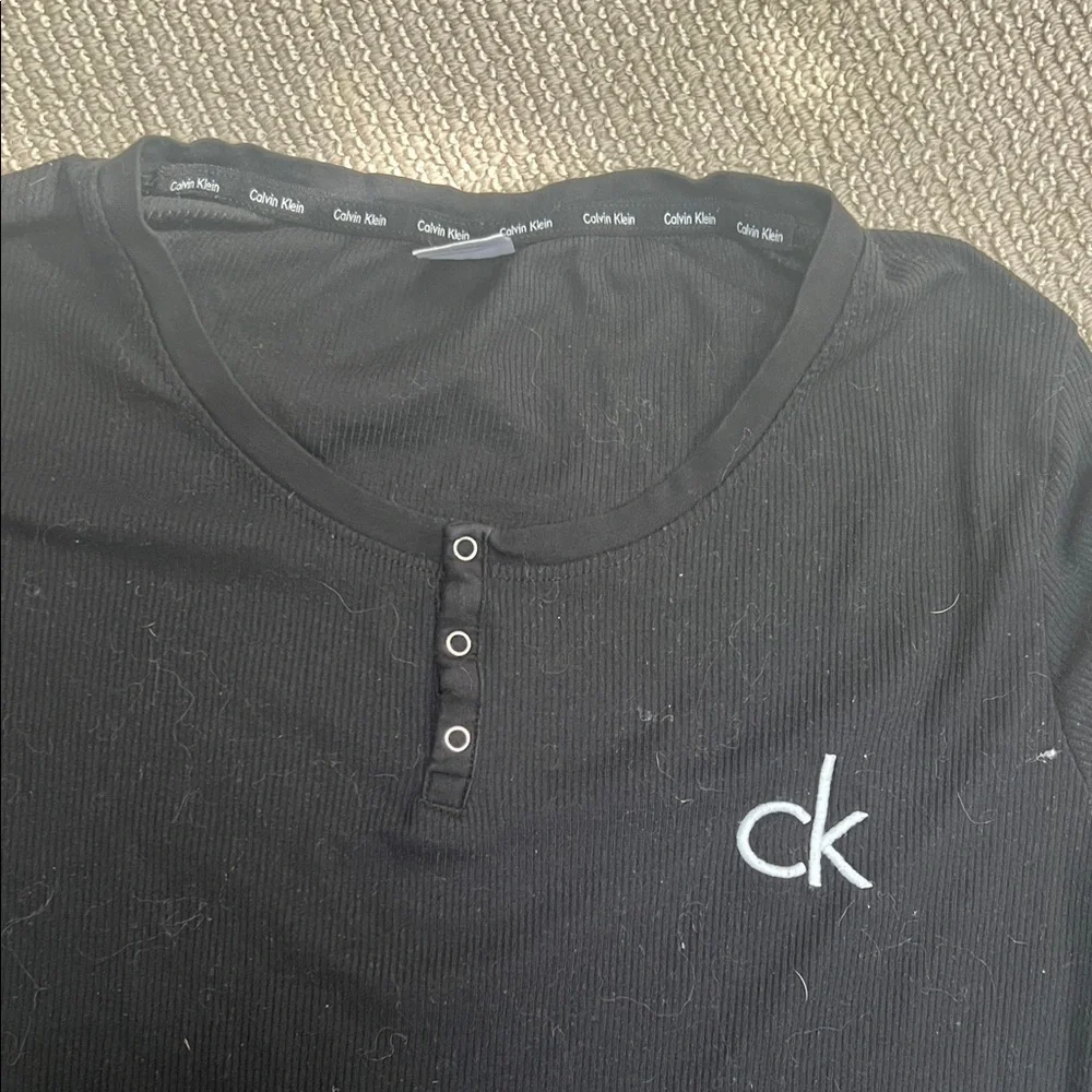 Calvin Klein Black and White Star Sleepwear